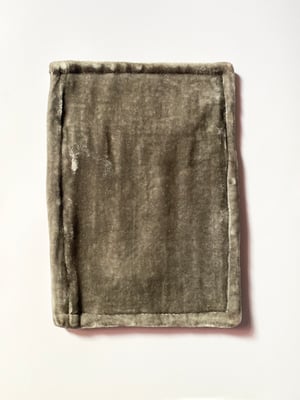 Image of Luxury Magic Camellia Hand Dyed Velvet Pouch