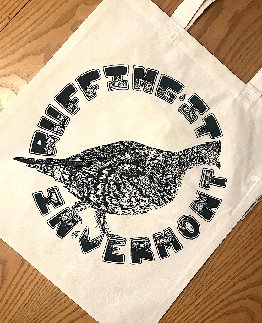 Ruffed Grouse Vermont Tote Bag