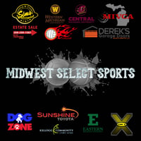 Image 1 of Midwest Select Sports Banner & T-shirt Logo