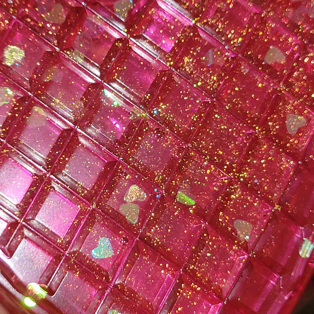 Image of Neon Red Heart Box