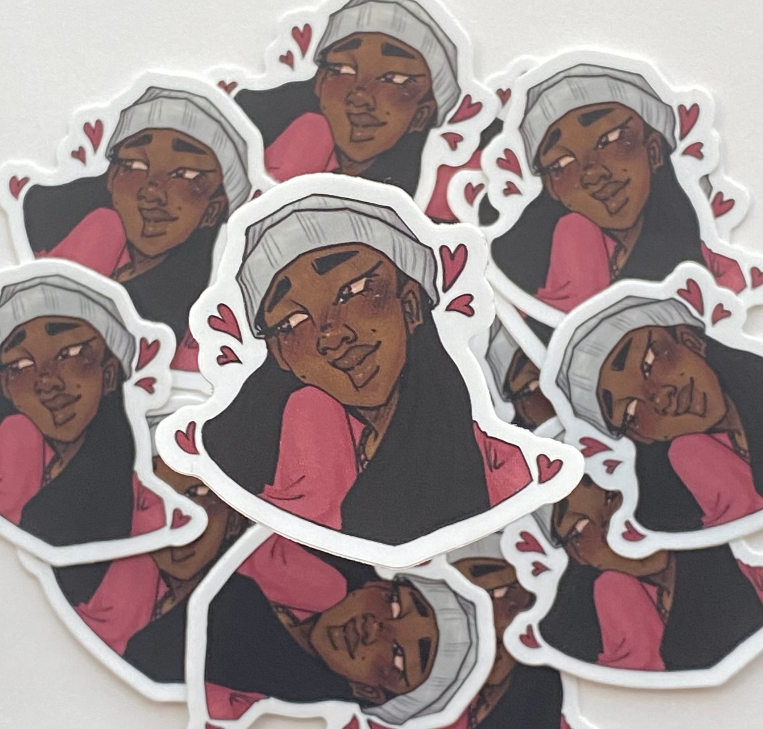 Image of Smitten! Sticker