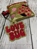 Image 3 of Love Bug Zipper Bag ONLY