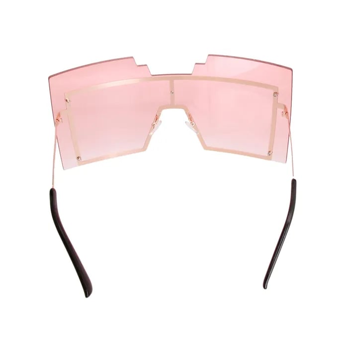 Image of Geometric Shield Sunglasses