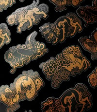 Image 1 of Golden Mythology Sticker Pack
