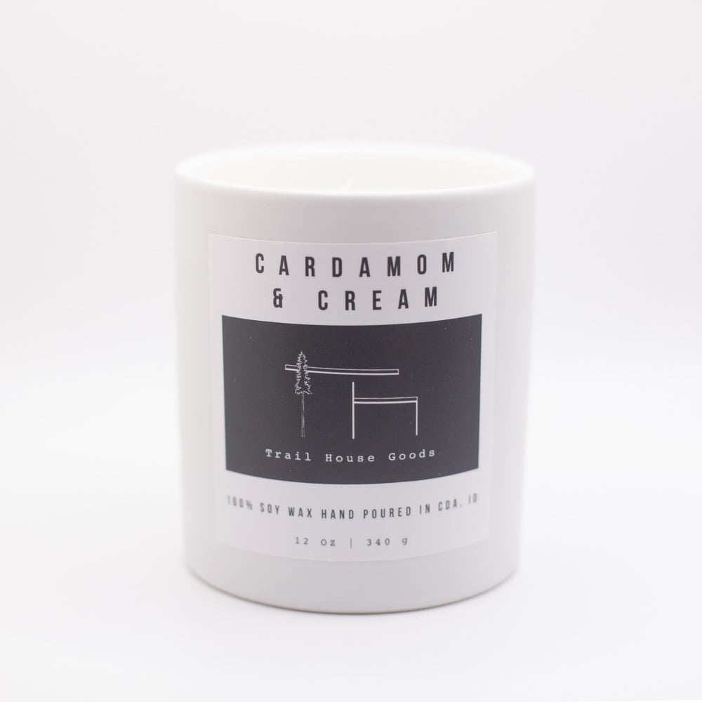 Image of Cardamom & Cream 12 oz candle