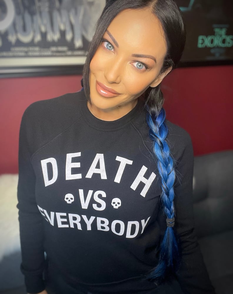 Image of DEATH VS EVERYBODY UNISEX SWEATSHIRT