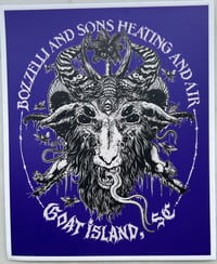 Goat Island Sticker