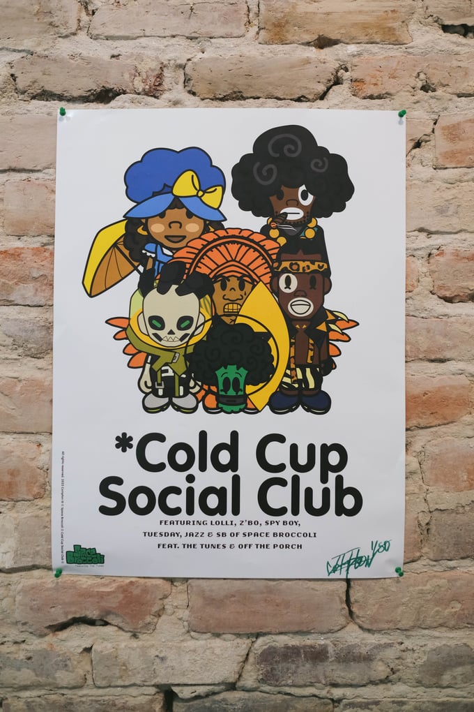 Image of Cold Cup Social Cup Poster
