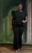 Image of Plus Size Ruffle Top