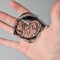 Image 5 of Strange Clear Vinyl Sticker