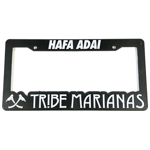 Image of License Plate Frame (White)