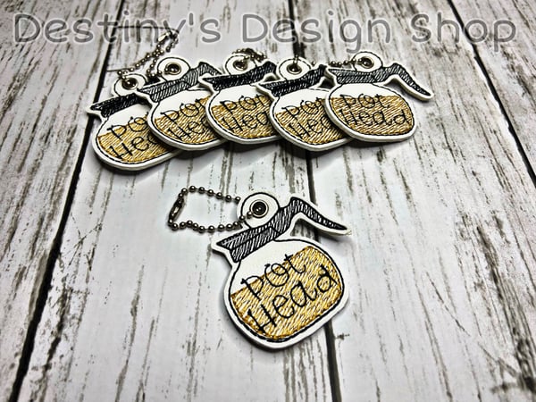 Image of Pot Head Coffee Pot Charm