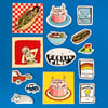 2021 Toothy Sticker Pack