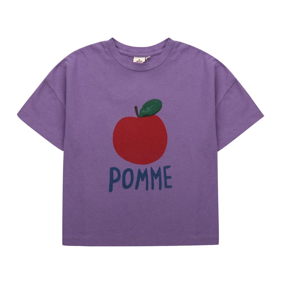 Image of Pomme purple tshirt