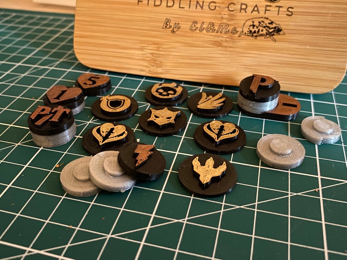 MTG Magic Abilities Counter (Game Management/Utilities) Fiddling Crafts