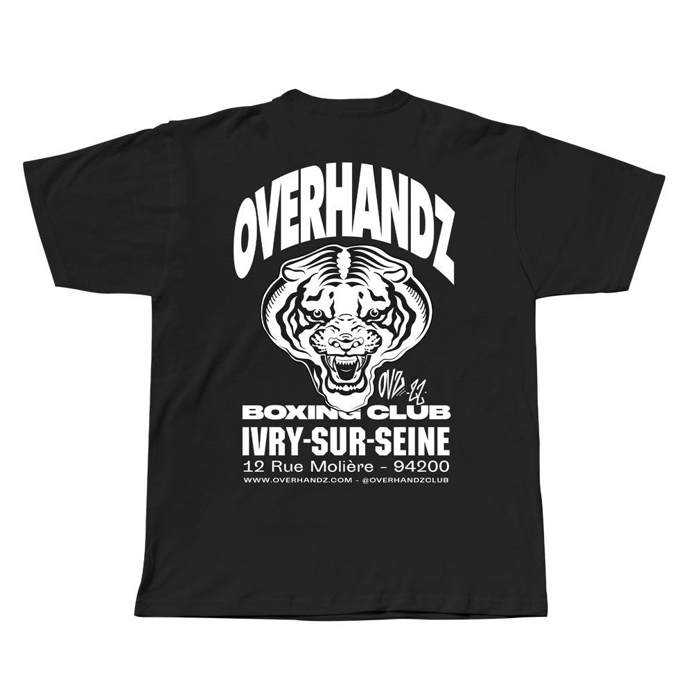 TIGER T SHIRT SPORT BLACK