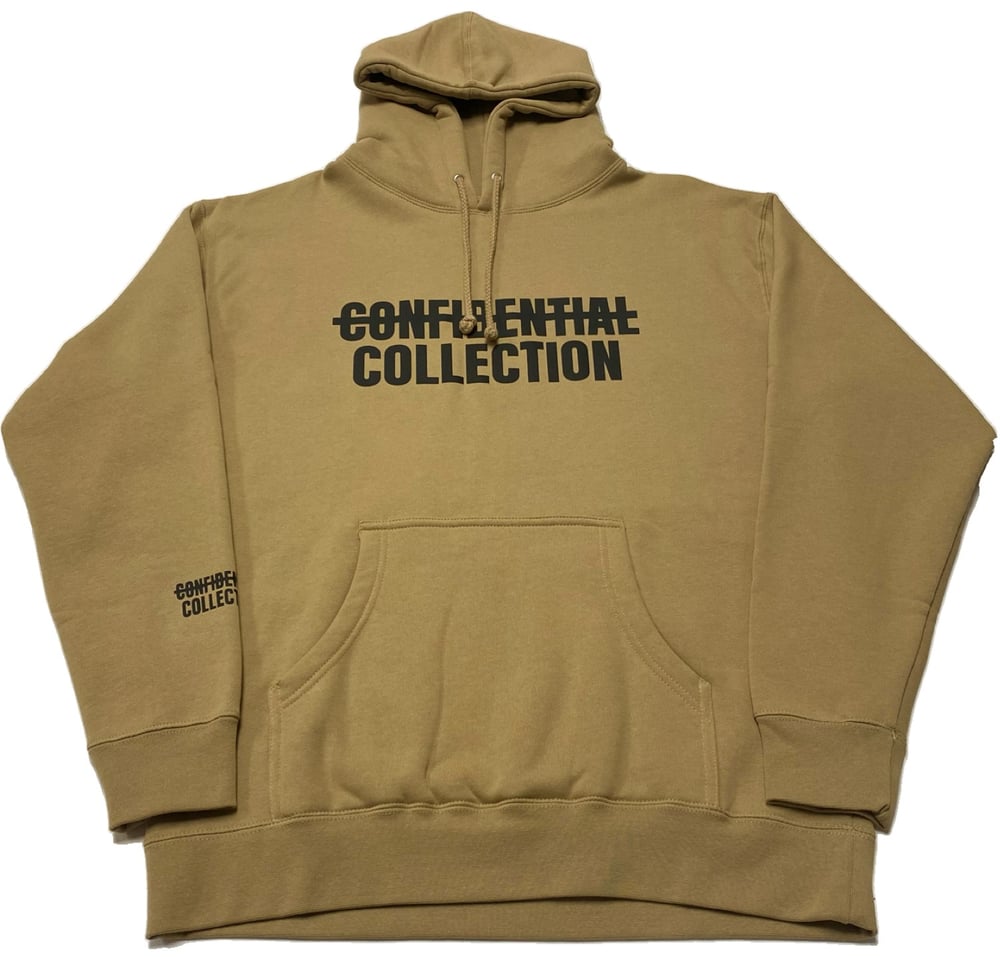 Image of Bar Logo Heavyweight Hoodie - Sand