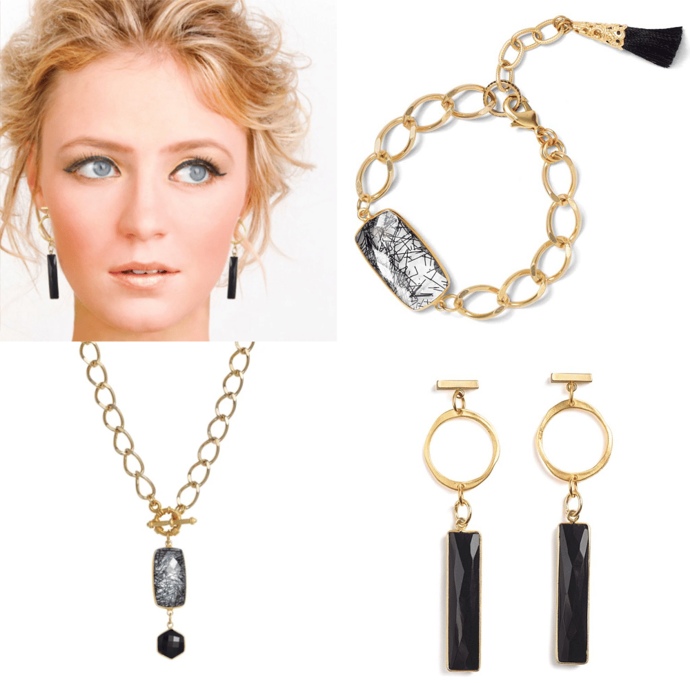 Image of BLACK ONYX JEWELRY