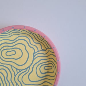 Hand painted dish - Design #6