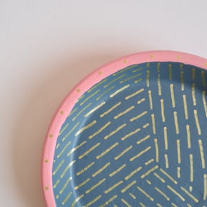 Hand painted dish - Design #8