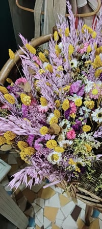 Image 3 of Bouquet de fleurs séchées et stabilisées Léonie 