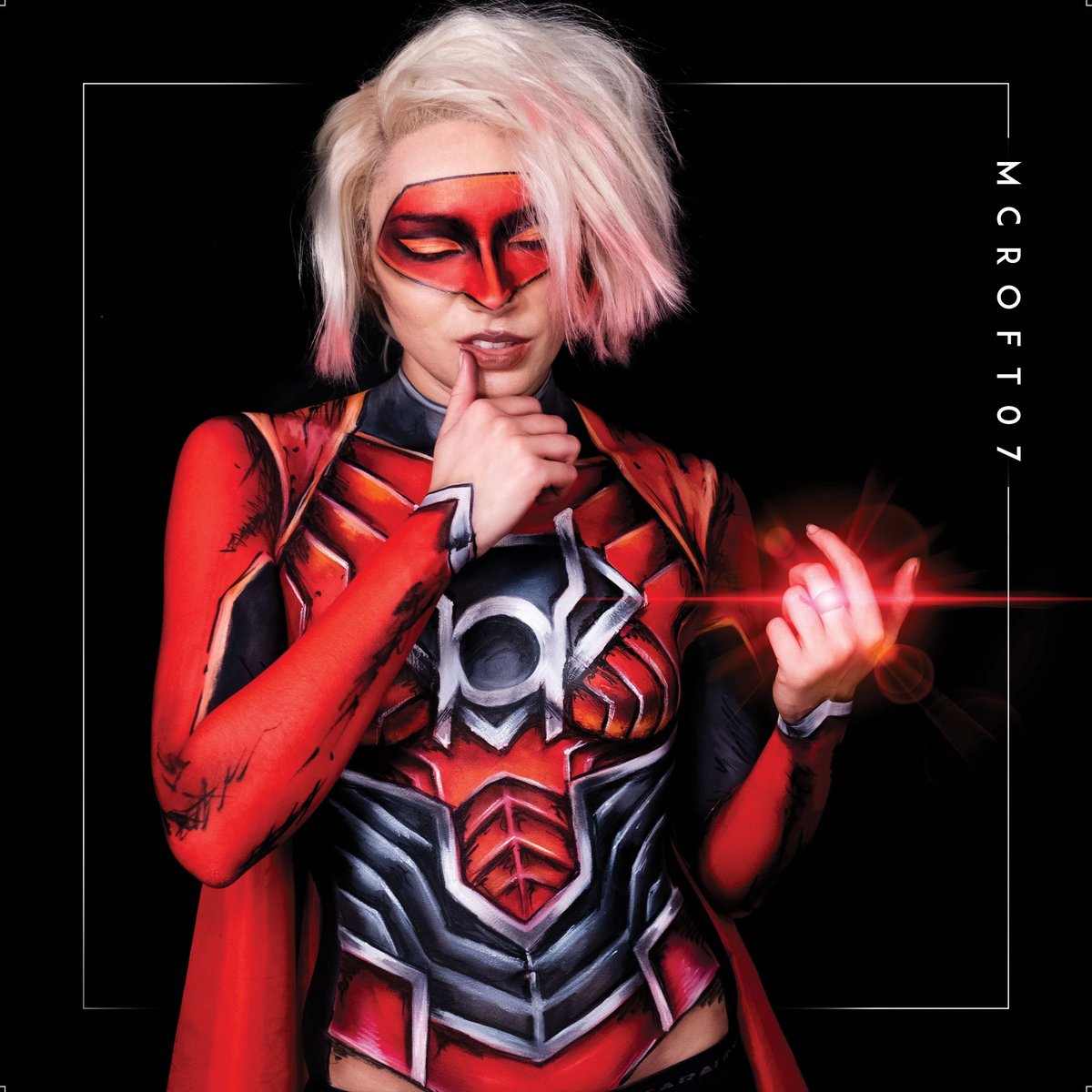 Image of Red Lantern Supergirl