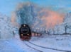 Harz Steam Train (Brockenbahn) Painting 30 x 40cm