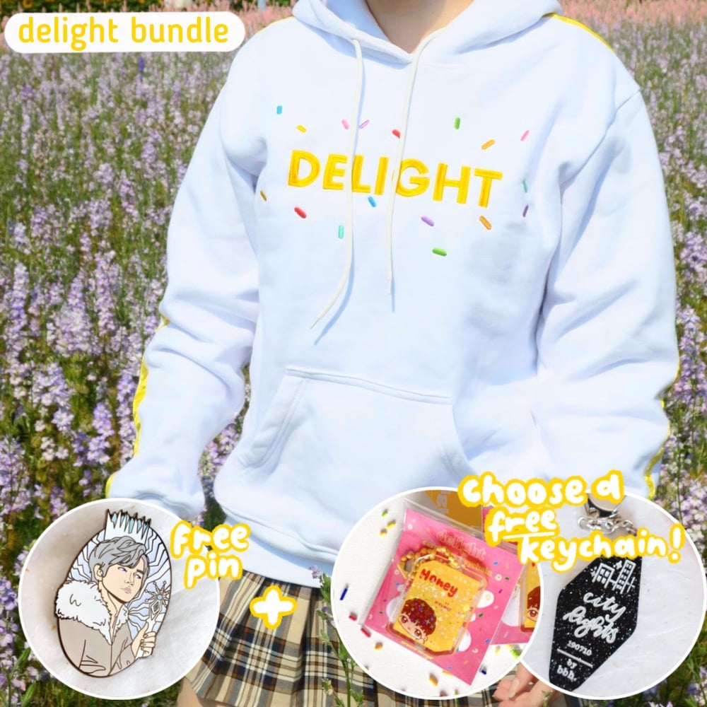 Image of Special Bundle - Delight Baekhyun EXO Hoodie [hoodie + free pin + free keychain!]