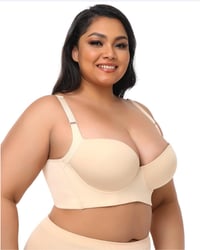 Image 5 of  nude back fat bra 