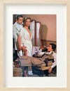 Page originale encadrée, Playboy Mars 1976