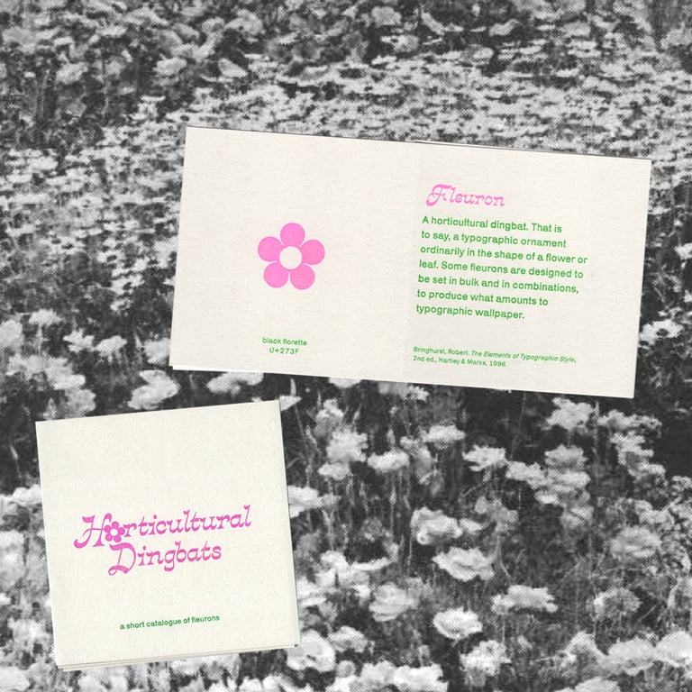 Horticultural Dingbats