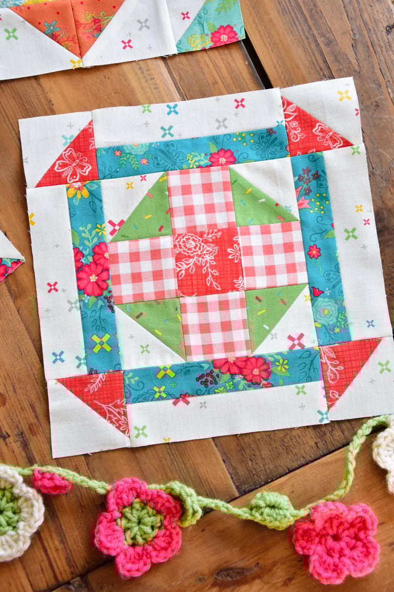 RBD Block Challenge Kit in Gingham Cottage Image 3