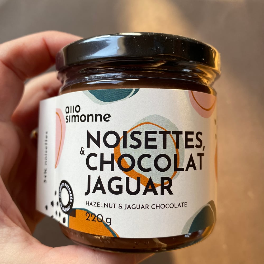 Image of Allo Simonne Hazelnut & Jaguar Chocolate Spread