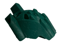 Image 2 of Bionicle Great Kanohi Ruru HQ (Resin-Printed, Dark Green)