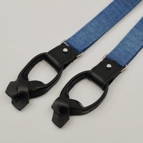 Image of Bretelles - Bleu Jeans