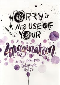 Image of Inkvent Art 2022 / Imagination / 22nd December // Original or Print