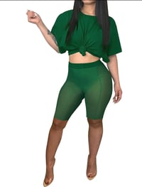 Image 4 of Mesh Biker Short Set