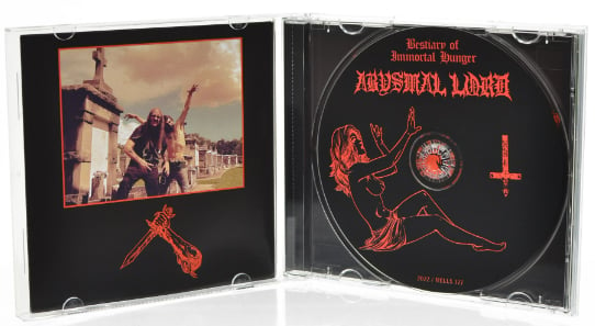 ABYSMAL LORD - BESTIARY OF IMMORTAL HUNGER (BACK IN STOCK)