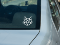 Catagram Car Decal