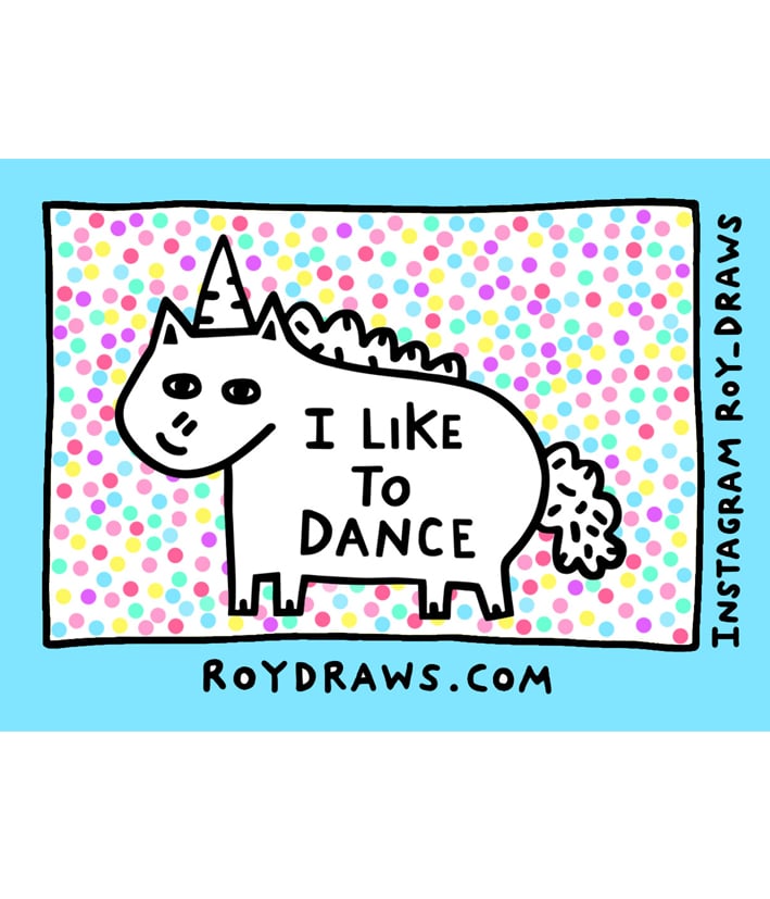 Image of I Like to Dance Sticker 
