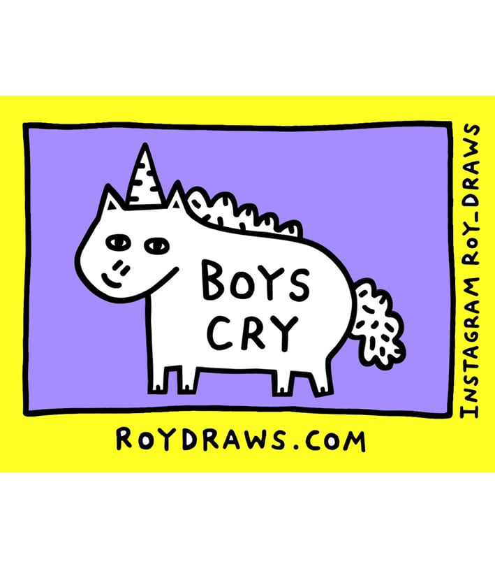 Image of Boys Cry Sticker 