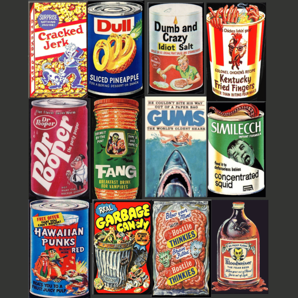 WACKY PACKAGES SET 1