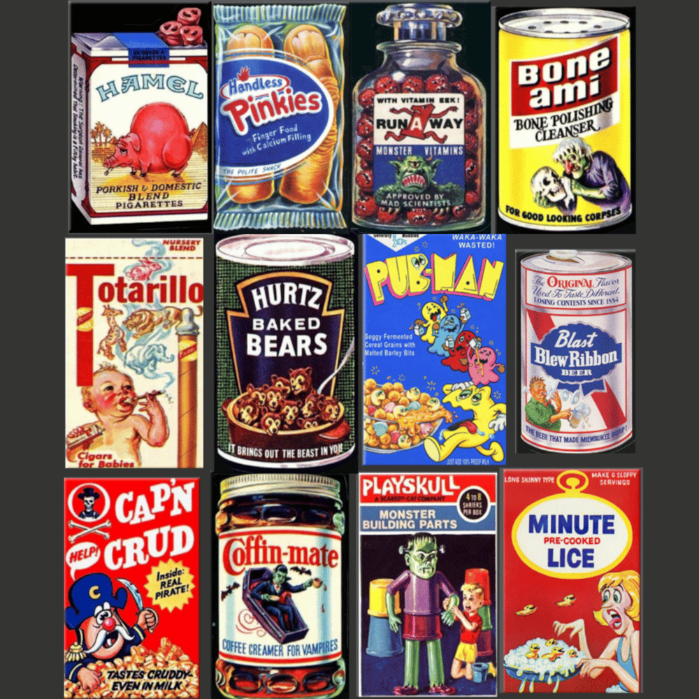 WACKY PACKAGES SET 2