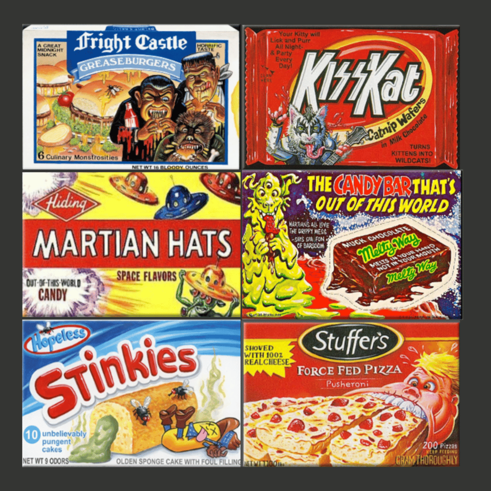 WACKY PACKAGES SET 4