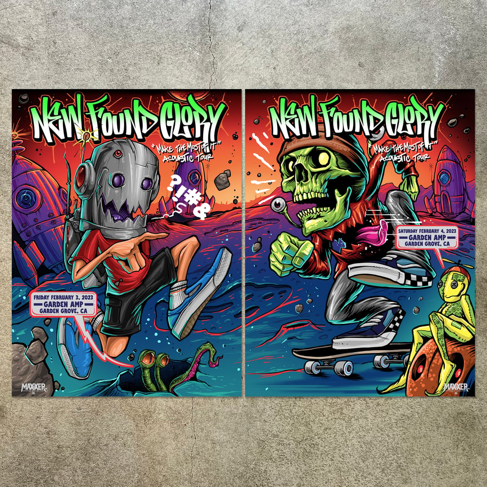 Image of New Found Glory Garden Grove Posters