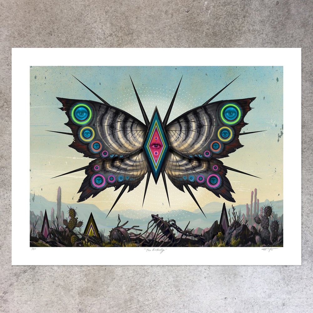 Image of The Butterfly Fine Art Print