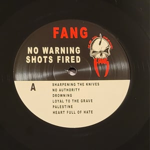 Image of "No Warning Shots Fired" LP