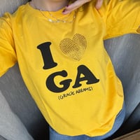 Image 1 of i love GA shirt