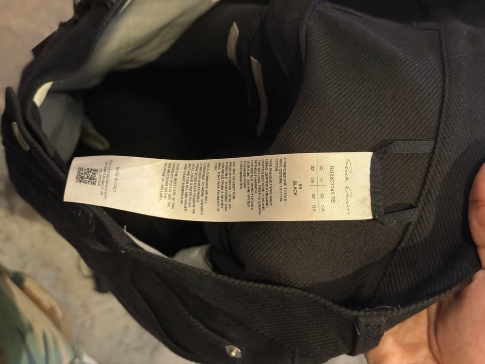 Image of Rick Owens Fw23 Luxor Banana Bolans