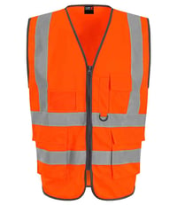 Image 1 of Branded High Visibility Executive Waistcoat